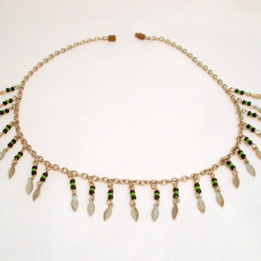 Vintage Fish Necklace